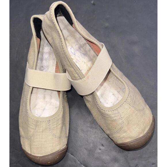 Keen Women’s Canvas Slip-On Flat Sienna Mary Jane Gorpcore Outdoor Shoe Size 10 - Picture 1 of 10
